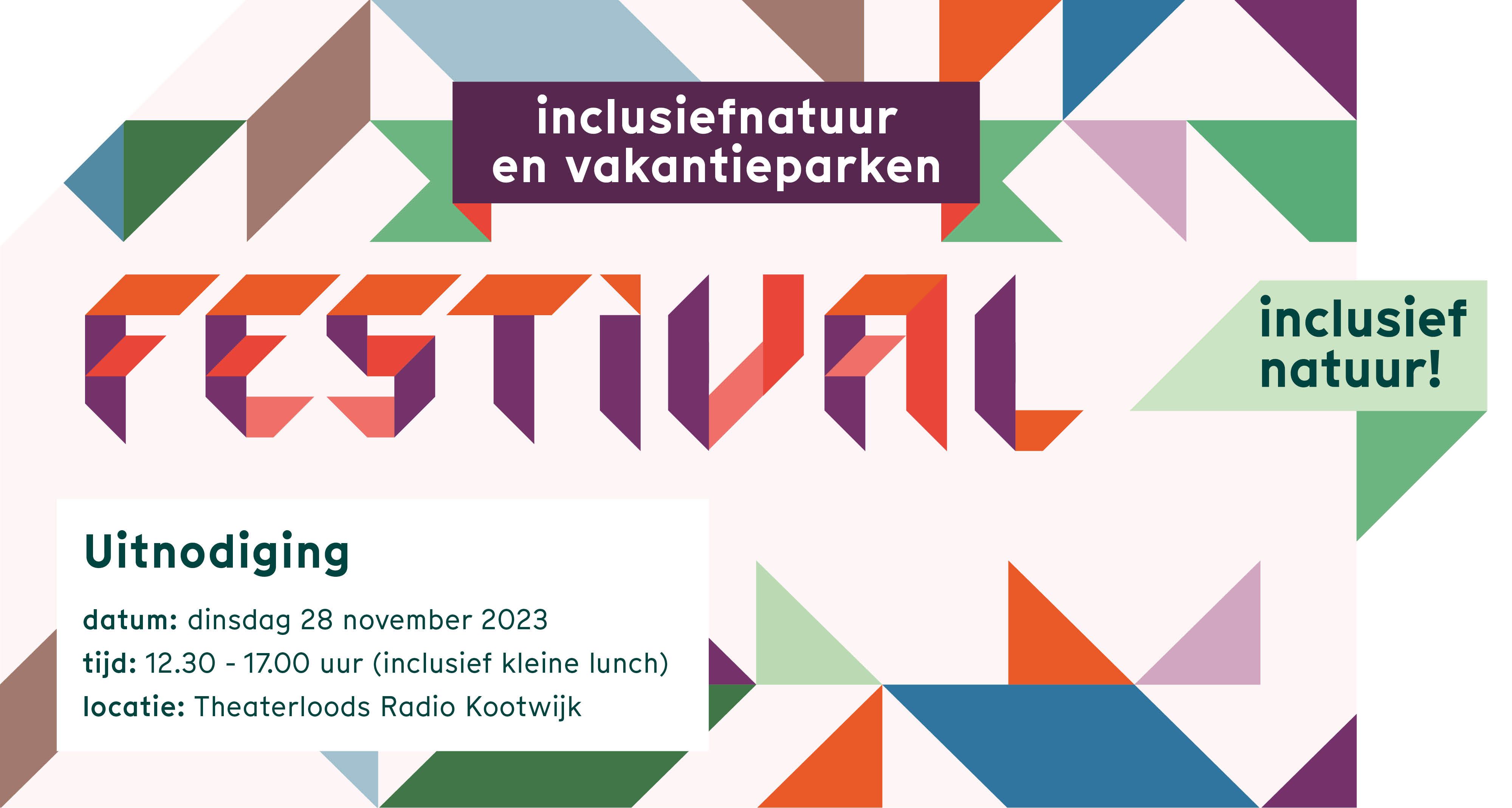 Hoofdfoto nieuws: Festival inclusiefnatuur