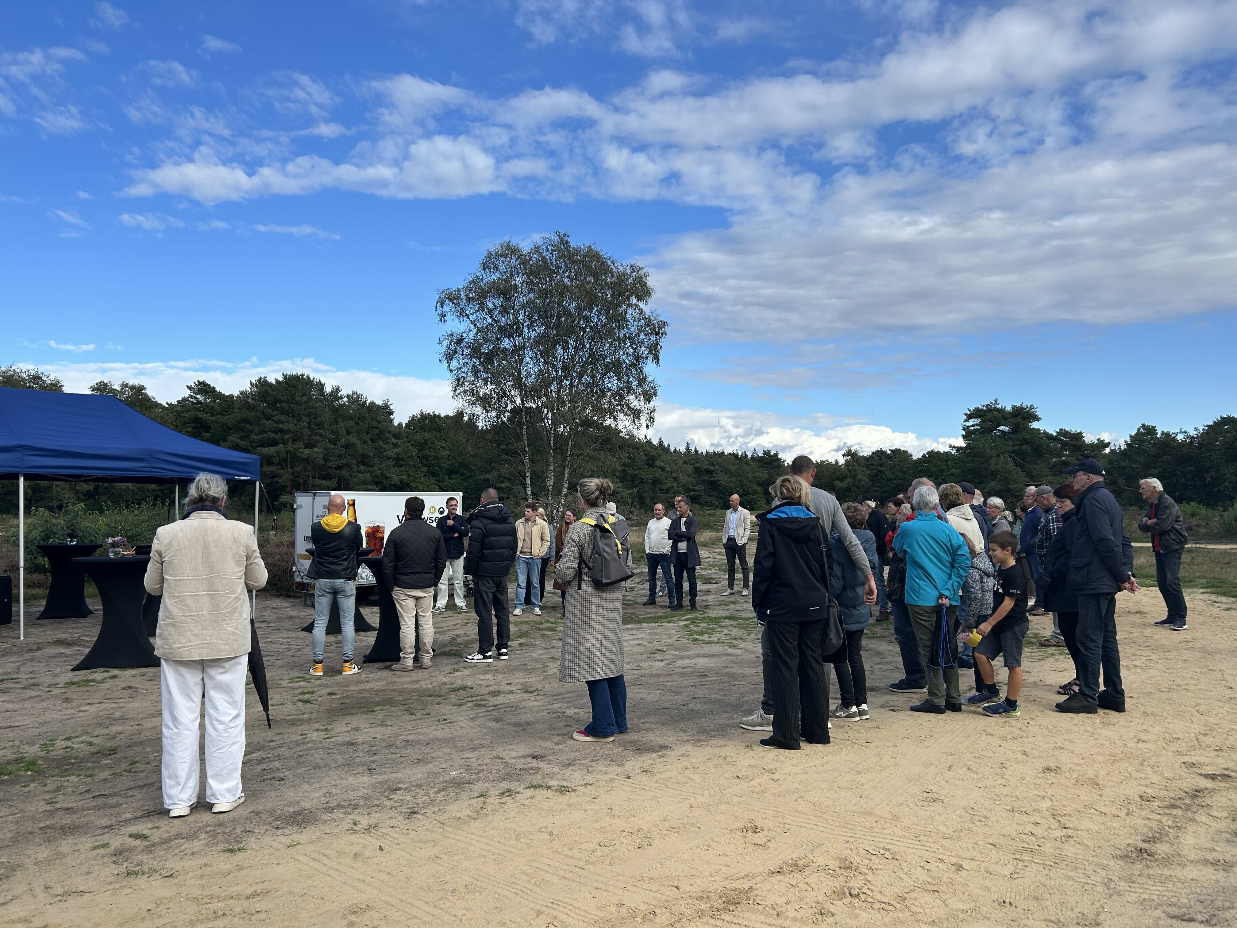 Opening ontvangstlocatie Krachtighuizerheide